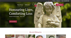 Desktop Screenshot of cardinalfuneralhomes.com